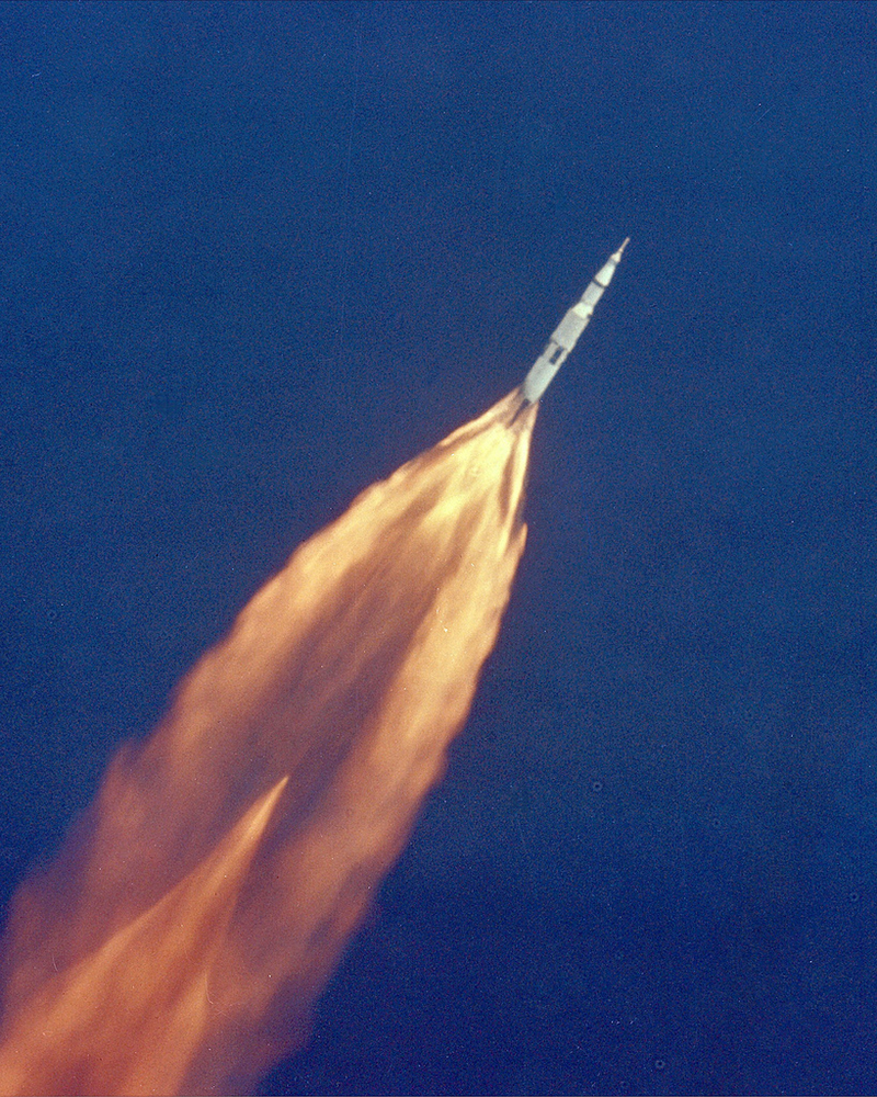 Illustration for article titled The Apollo 11 Launch Wasn't Just Historic, It was Beautiful